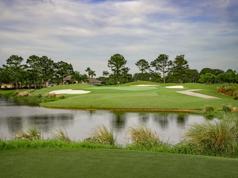 Cypress Bend Green at Craft Farms Golf Club