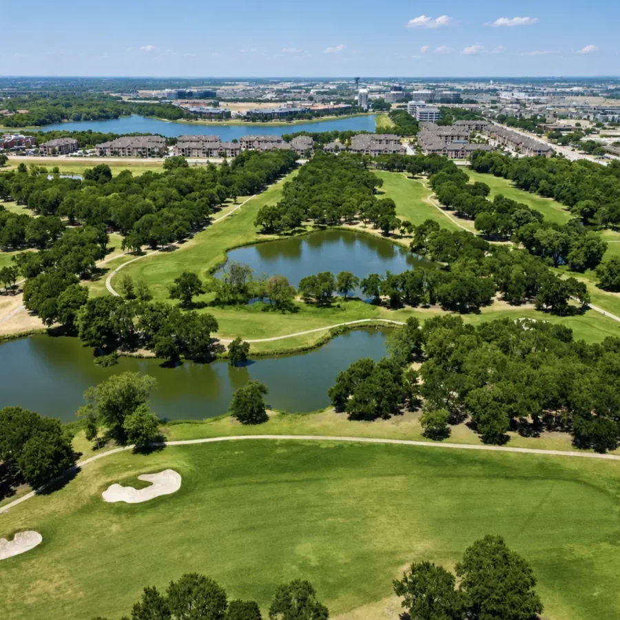 Luna Vista golf course in Dallas, Texas