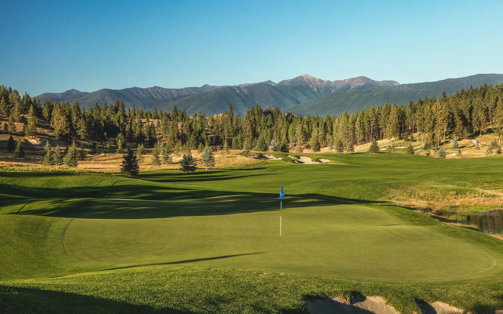 Wilderness Club golf course in Eureka, Montana