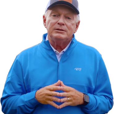 Steve Bosdosh, expert golf coach, providing guidance and tips to improve a golfer's swing.