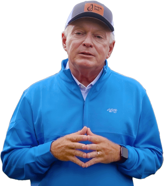 Steve Bosdosh, expert golf coach, providing guidance and tips to improve a golfer's swing.